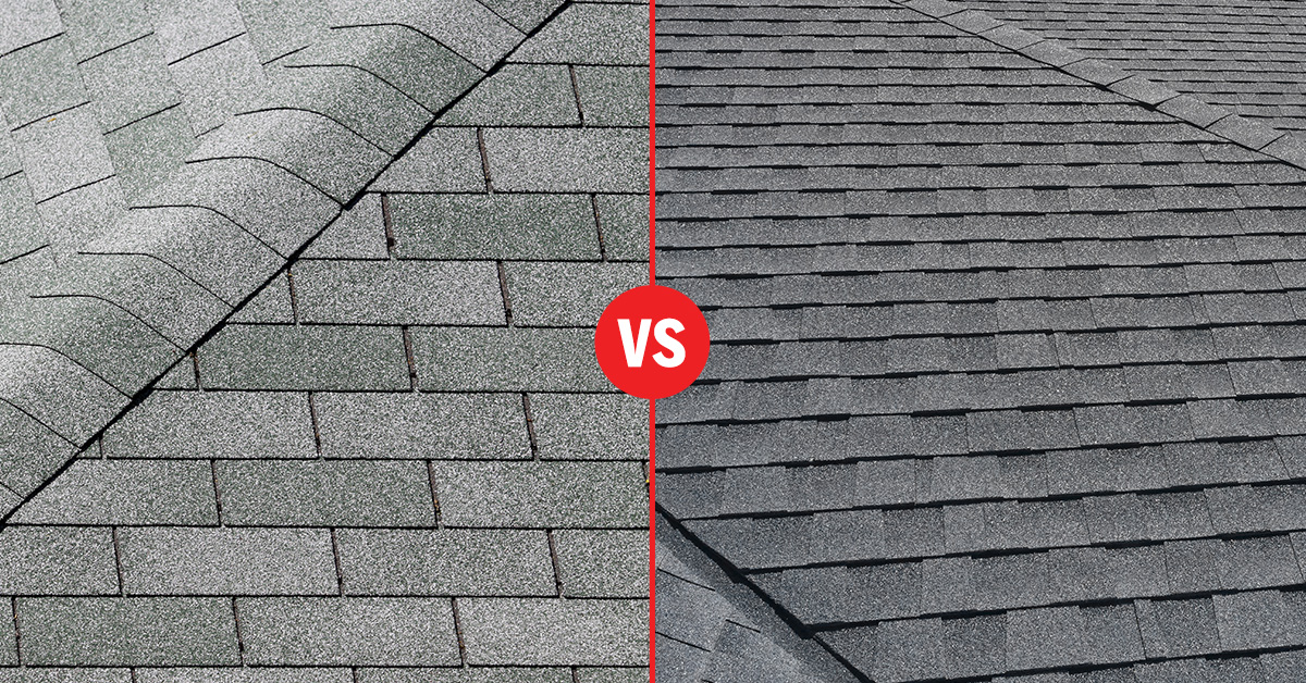 3-Tab Shingles vs. Architectural Shingles | Besroi Roofing & Siding